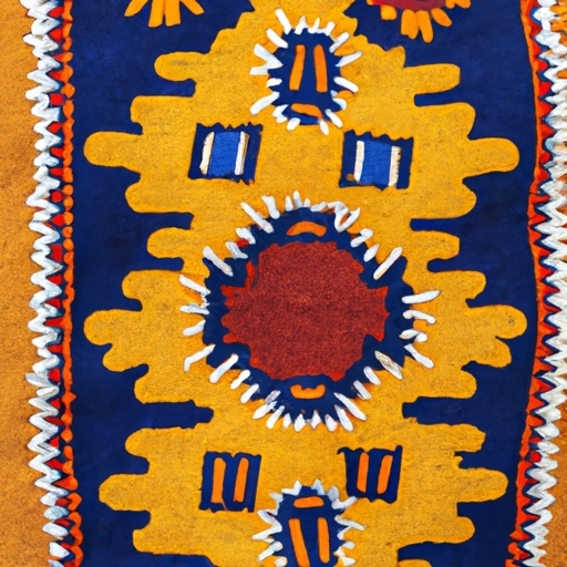 Handmade Native American rugs