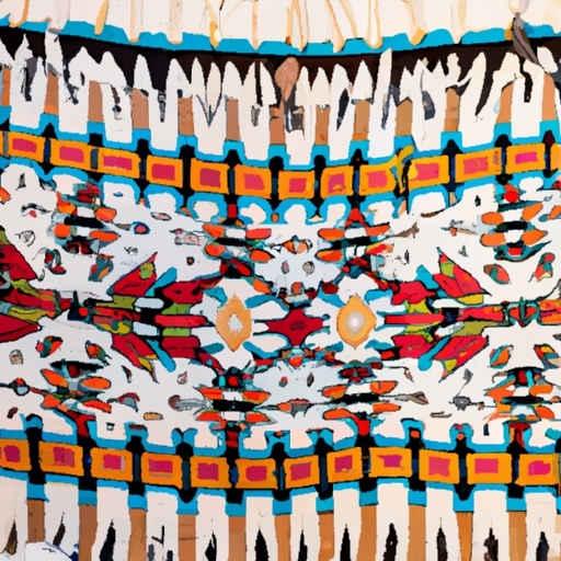 Native American woven rugs